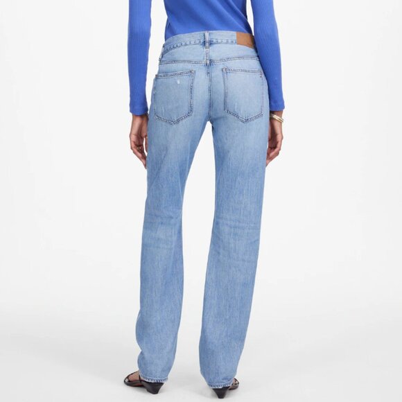 MADEWELL Dean Easy Straight Jeans Size 26 - Picture 2 of 10